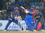 Delhi Capitals' skipper Rishabh Pant plays a shot during the match against Lucknow Super Giants
Delhi Capitals' skipper Rishabh Pant plays a shot during the match against Lucknow Super Giants
