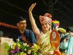 BJP candidate and actor Kangana Ranaut 