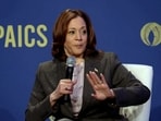 Vice President Kamala Harris speaks at the Asian Pacific American Institute for Congressional Studies annual leadership summit. Vice President Kamala Harris speaks at the Asian Pacific American Institute for Congressional Studies annual leadership summit.
