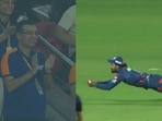 Sanjiv Goenka cheered for KL Rahul during the DC vs LSG clash. Sanjiv Goenka cheered for KL Rahul during the DC vs LSG clash.