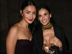 Alia Bhatt posed with Demi Moore and Park Gyu-young at Gucci event in London.