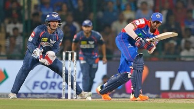 Initially, half-centuries from Abishek Porel (58) and Tristan Stubbs (57*) saw DC post 208/4 in 20 overs. (ANI) Initially, half-centuries from Abishek Porel (58) and Tristan Stubbs (57*) saw DC post 208/4 in 20 overs. (ANI)