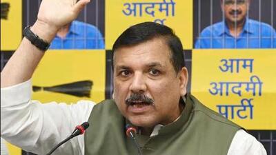 Aam Aadmi Party leader Sanjay Singh. (File) Aam Aadmi Party leader Sanjay Singh. (File)