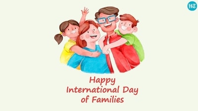 Happy International Day of Families 2024: Check out these best wishes, images, quotes, SMS, WhatsApp and Facebook status to share with your family on May 15. (HT Photo) Happy International Day of Families 2024: Check out these best wishes, images, quotes, SMS, WhatsApp and Facebook status to share with your family on May 15. (HT Photo)