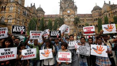 People protest against a rape case. (Representative Photo) People protest against a rape case. (Representative Photo)