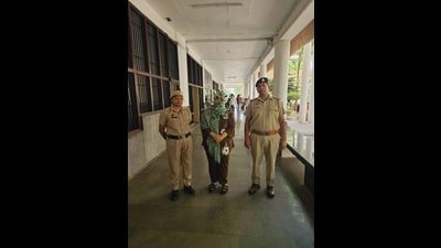 Police have recovered  ₹50,000 from the accused, who was produced before a court and sent to judicial custody. (HT photo)