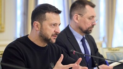 Ukraine's President Volodymyr Zelensky (AP) Ukraine's President Volodymyr Zelensky (AP)