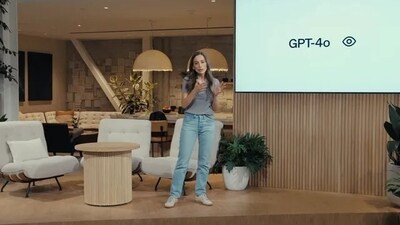 OpenAI CTO Mira Murati said that the updated model “is much faster” and improves “capabilities across text, vision, and audio." OpenAI CTO Mira Murati said that the updated model “is much faster” and improves “capabilities across text, vision, and audio."