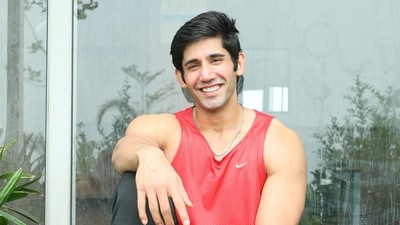 Actor Varun Sood visited Ved Van Park in Noida Sector 78, during his recent visit to the Capital. (Photo: Manoj Verma/HT)