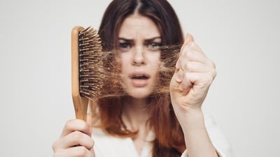 Deficiency of nutrients such as iron, zinc, Vitamin D, Vitamin B12 and Omega-3 fatty acids contribute to hair loss. (Shutterstock) Deficiency of nutrients such as iron, zinc, Vitamin D, Vitamin B12 and Omega-3 fatty acids contribute to hair loss. (Shutterstock)