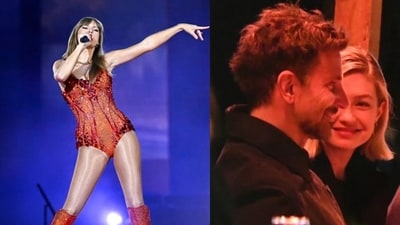 Gigi Hadid and Bradley Cooper's romance heats up with a passionate kiss at Taylor Swift's Paris concert while Taylor and Kelce enjoy romantic evening together. (Pic- X (Twitter)) Gigi Hadid and Bradley Cooper's romance heats up with a passionate kiss at Taylor Swift's Paris concert while Taylor and Kelce enjoy romantic evening together. (Pic- X (Twitter))