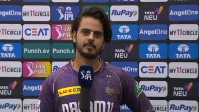 KKR batter Nitish Rana KKR batter Nitish Rana