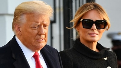 Trump's former fixer, Michael Cohen, claims Melania was the one who coined the term ‘locker room talk’ to save Trump's public image. (AFP) Trump's former fixer, Michael Cohen, claims Melania was the one who coined the term ‘locker room talk’ to save Trump's public image. (AFP)