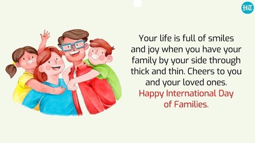 Happy International Day of Families 2024: International Day of Families promotes the importance of families in our lives and societies. (HT Photo) Happy International Day of Families 2024: International Day of Families promotes the importance of families in our lives and societies. (HT Photo)
