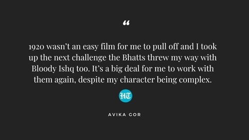 Avika Gor on working with Vikram Bhatt in Bloody Ishq. Avika Gor on working with Vikram Bhatt in Bloody Ishq.