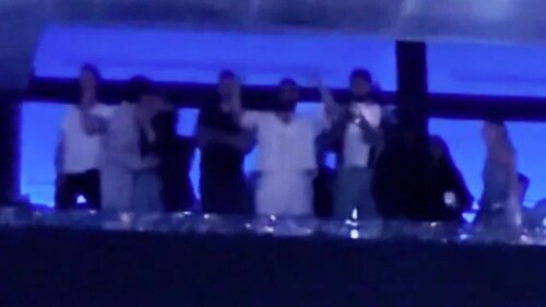 Gigi Hadid and Bradley Cooper make it PDA official at Swift’s tour (melissssaguilar/TikTok) Gigi Hadid and Bradley Cooper make it PDA official at Swift’s tour (melissssaguilar/TikTok)