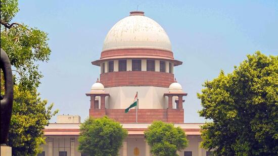 The court has already stopped all work being undertaken at the two sites. (Sanjeev Verma/HT Photo)