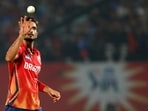 Punjab Kings' Harshal Patel is leading the Purple Cap race. Punjab Kings' Harshal Patel is leading the Purple Cap race.