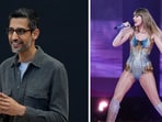 Sundar Pichai compared the Google I/O event to Taylor Swift's Eras Tour. Sundar Pichai compared the Google I/O event to Taylor Swift's Eras Tour.