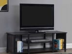 TV stands come in various styles, sizes and designs to accommodate TVs of different sizes.