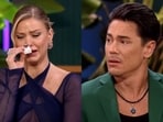 Ariana Madix and Tom Sandoval during Vanderpump Rules Season 11 Reunion.