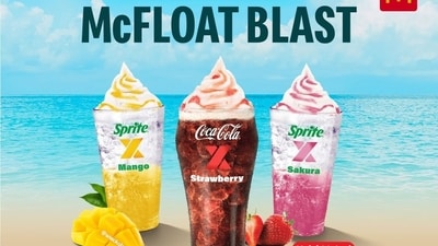 McDonald's takes the classic McFloat to new heights with McFloat blast (Instagram/snackolator) McDonald's takes the classic McFloat to new heights with McFloat blast (Instagram/snackolator)