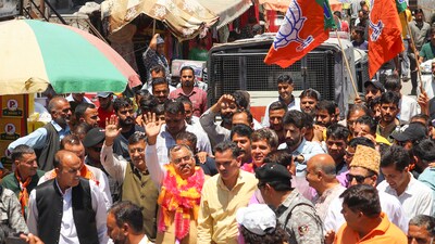 BJP National General Secretary Tarun Chugh during a rally in Poonch district, UT of Jammu and Kashmir. (PTI)