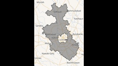 A geographical profile of Mohanlalganj Lok Sabha constituency. (SOURCED)