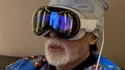 Amitabh Bachchan gushed about Apple's latest gadget in a new post. Amitabh Bachchan gushed about Apple's latest gadget in a new post.