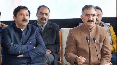 Himachal CM Sukhvinder Singh Sukhu and deputy CM Mukesh Agnirhotri, both of whom represent assembly segments falling under Hamirpur Lok Sabha seat, are spearheading Congress’ campaign. (HT FIle) Himachal CM Sukhvinder Singh Sukhu and deputy CM Mukesh Agnirhotri, both of whom represent assembly segments falling under Hamirpur Lok Sabha seat, are spearheading Congress’ campaign. (HT FIle)