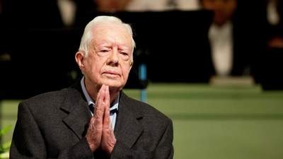 Jimmy Carter’s grandson gives update on former US president's health (AP Photo/David Goldman, File) (AP) Jimmy Carter’s grandson gives update on former US president's health (AP Photo/David Goldman, File) (AP)