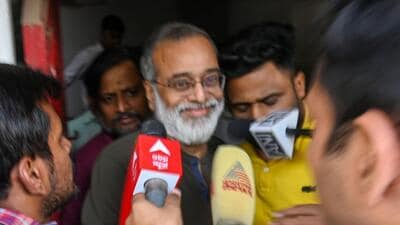 NewsClick founder Prabir Purkayastha was arrested in October 2023. (HT PHOTO) NewsClick founder Prabir Purkayastha was arrested in October 2023. (HT PHOTO)