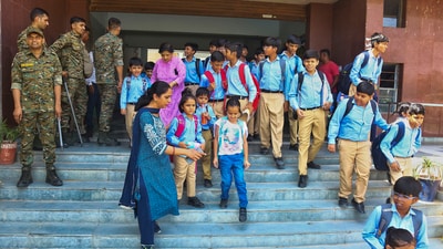 Over 50 schools in Jaipur received bomb threats via email on Monday. (PTI file photo) Over 50 schools in Jaipur received bomb threats via email on Monday. (PTI file photo)