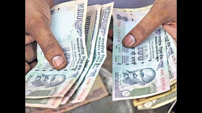 Posted in Pandori Bibi village of Hoshiarpur, the revenue official was caught accepting  ₹5,000 for executing land mutation.