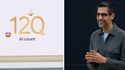 Google CEO Sundar Pichai used Gemini AI to count the number of times 'AI' was used at Google I/O 2024. (YouTube/Google) Google CEO Sundar Pichai used Gemini AI to count the number of times 'AI' was used at Google I/O 2024. (YouTube/Google)