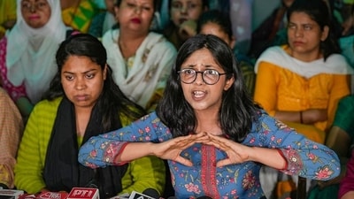 The AAP’s Rajya Sabha MP Swati Maliwal. (PTI) The AAP’s Rajya Sabha MP Swati Maliwal. (PTI)