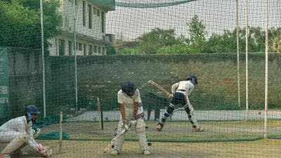 There is also a proposal in the works for an international cricket stadium in Morti near Raj Nagar Extension, with a seating capacity for about 55,000, officials said. (SAkib Ali/HT Photo) There is also a proposal in the works for an international cricket stadium in Morti near Raj Nagar Extension, with a seating capacity for about 55,000, officials said. (SAkib Ali/HT Photo)