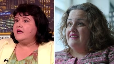 Fiona Harvey (L), Baby Reindeer’s real Martha Scott, recently appeared for her first public interview (Piers Morgan Uncensored/YouTube, Netflix screenshot) Fiona Harvey (L), Baby Reindeer’s real Martha Scott, recently appeared for her first public interview (Piers Morgan Uncensored/YouTube, Netflix screenshot)