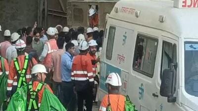 Visuals from the site of the rescue operation. (ANI Photo) Visuals from the site of the rescue operation. (ANI Photo)