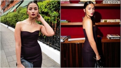Alia Bhatt recently travelled to London to attend Gucci Creative Director Sabato De Sarno's first Cruise 2025 Collection at Tate Modern. After making a dazzling appearance at the show, Alia took to Instagram to share pictures and captioned her post, "Gucci Cruise '25 #GucciCruise25 #GucciLondra." Keep scrolling to see the photos she posted online. (Instagram) Alia Bhatt recently travelled to London to attend Gucci Creative Director Sabato De Sarno's first Cruise 2025 Collection at Tate Modern. After making a dazzling appearance at the show, Alia took to Instagram to share pictures and captioned her post, "Gucci Cruise '25 #GucciCruise25 #GucciLondra." Keep scrolling to see the photos she posted online. (Instagram)