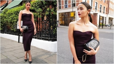 Alia's pictures garnered praise from her followers, including her mother-in-law Neetu Kapoor, who posted heart and praising hands emojis. A fan wrote, "This is just [fire emojis]." Another commented, "Ate and licked the plate." A user remarked, "Global Queen." Another wrote, "You are ageing backwards, Aloo becoming younger day by day."&nbsp; (Instagram)