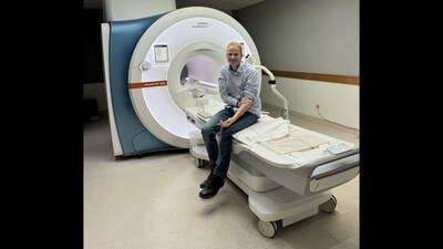 Professor Richard Scolyer, 57, was treated with a combination of drugs before he underwent surgery. (X/@ProfRScolyerMIA) Professor Richard Scolyer, 57, was treated with a combination of drugs before he underwent surgery. (X/@ProfRScolyerMIA)