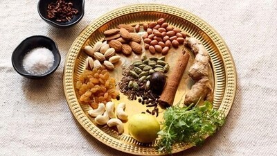 Fasting: Observe a fast on Sita Navami, consuming only sattvic (pure) food items like fruits, milk, and dry fruits. (Pinterest) Fasting: Observe a fast on Sita Navami, consuming only sattvic (pure) food items like fruits, milk, and dry fruits. (Pinterest)