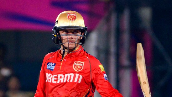 Punjab Kings' captain Sam Curran played a captain's knock of 63 to help PBKS beat RR by 5 wickets. (PTI)