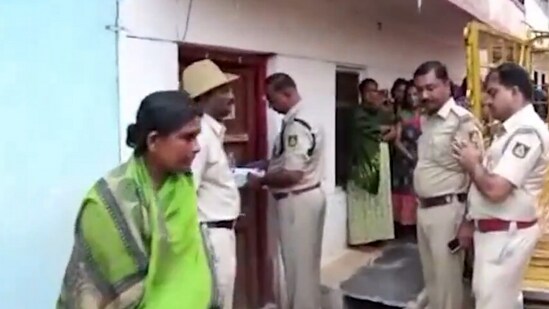 Girish, who lives on Yallapur Street, approached Anjali's residence and, upon her opening the door, launched the attack before fleeing the scene. (ANI)