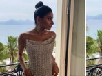 Cannes 2024: Indian-origin Farhana Bodi poses at her hotel before her red carpet appearance. Cannes 2024: Indian-origin Farhana Bodi poses at her hotel before her red carpet appearance.