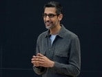 Alphabet CEO Sundar Pichai speaks at a Google I/O event in Mountain View, California. Alphabet CEO Sundar Pichai speaks at a Google I/O event in Mountain View, California.