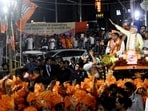 Prime Minister Narendra Modi and Bihar chief minister Nitish Kumar during an election road show. (HT Photo) Prime Minister Narendra Modi and Bihar chief minister Nitish Kumar during an election road show. (HT Photo)