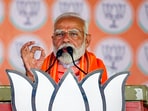 Prime Minister Narendra Modi slammed both Rahul Gandhi and Akhilesh Yadav, calling them 'shehzada' who are neither used to hard work, nor bringing results(PTI)