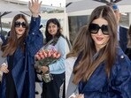 Aishwarya Rai Bachchan and her daughter Aaradhya received grand welcome at Cannes. Aishwarya Rai Bachchan and her daughter Aaradhya received grand welcome at Cannes.